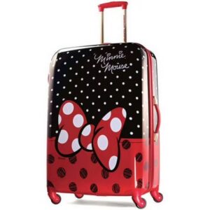 American Tourister Disney Minnie Mouse Red Bow Spinner 28" Hardside